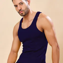 Friskers Men Pack Of 2 Pure Cotton Innerwear Vests R-05-16 image 4