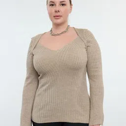 Trendyol Women Striped Pullover-picture-35