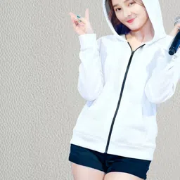 Parona Women Fleece Open Front Jacket image 2