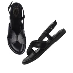 Stylestry Girls Open Toe Flats-picture-43