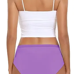 Heelium Pack Of 4 Hipster Briefs P4-W-Brief-LAV-S image 2