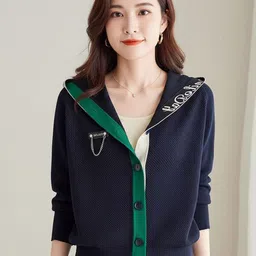 bebe Women Colourblocked Printed Cardigan-image-61