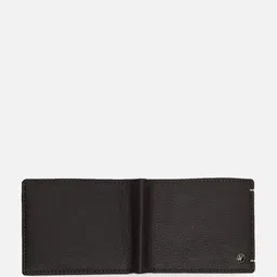Van Heusen Men Textured Leather Two Fold Wallet image 3