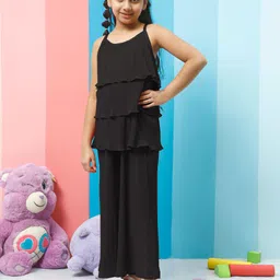 Athena Girl Tiered Top With Palazzos-image-33