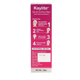 Kaylite Set Of 3 Salicylic Acid Face Wash - 60 ml Each image 2