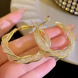 PolluxCraft Contemporary Hoop Earrings-picture-38