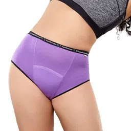 SuperBottoms Women Pack Of 2 High Rise Period briefs With Detergent Sheets image 1