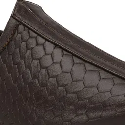 AARAVIN'S Men Textured Loafers image 5