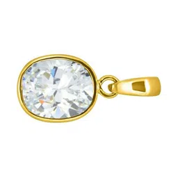 RAVIOUR LIFESTYLE Unisex Zircon Studded Circular Shaped Pendants-picture-21