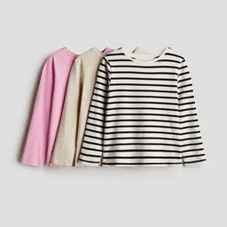 H&M 3-Pack Long-Sleeved Tops-picture-44