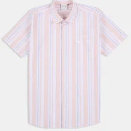 CAVIO Boys Comfort Striped Spread Collar Cotton Casual Shirt-picture-20
