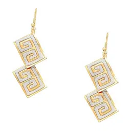 DZINETRENDZ Geometric Drop Earrings image 3