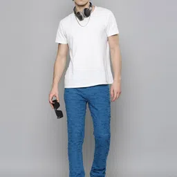 WAIMEA Men Comfort Bootcut Slash Knee Stretchable Jeans image 5