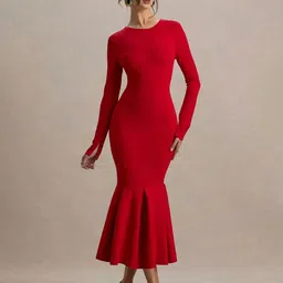R.Code by The Roadster Life Co. Sheath Midi Dress-picture-15