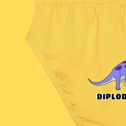 nusyl USYL Pack Of 5 Printed Cotton Mid-Rise Basic Briefs NUBCBRFPO5.0075 image 2