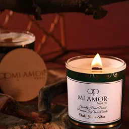 MI AMOR PARIS Rose Oudh Fragrance 1 Wick Jar Candle-picture-30