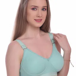 elina Non Padded Full Coverage Cotton Minimizer Bra image 3