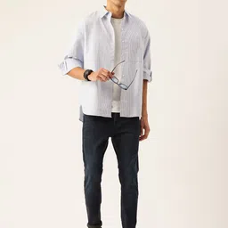 Integriti Men Slim Fit Mid-Rise Light Fade Stretchable Jeans image 4