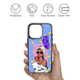 DailyObjects Typography Printed iPhone 16 Pro Max Back Case Mobile Accessories image 4