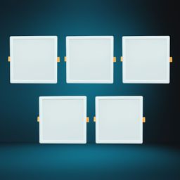 aster lite 15W Square 3-in-1 Color Changing LED Panel Light/Ceiling Light (Pack of 5) Recessed Ceiling Lamp-picture-4