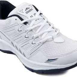 asian wndr-11 sports shoes for men | Latest Stylish Casual sport shoes for men |running shoes for boys | Lace up Lightweight white shoes for running, walking, gym, trekking, hiking & party Running Shoes For Men image 5