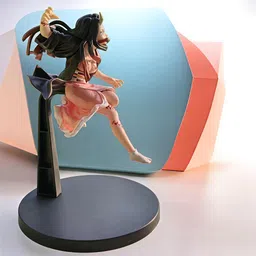 thrifx Nezuko Kamado 23Cm Action Figure | Demon Slayer Anime Collectible PVC Model Toys image 3