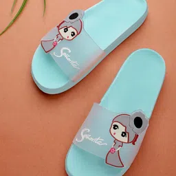 kapani fashion Women Classic, Lightweight, Ultra cushion, Flipflops, Slipper, Slides (Blue , 5) Women Slides-picture-20