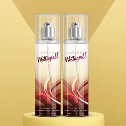 layer'r Wottagirl Vanilla Twist Fragrant Long Lasting Body Spray-For Women image 2