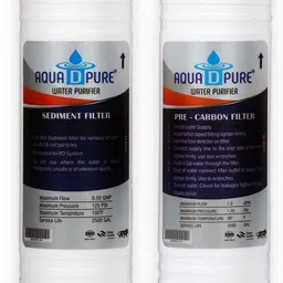 aquadpure RO water purifier kit with Copper Alkaline filter water Solid Filter Cartridge image 3