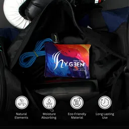 Hygeen Charcoal Deodorizer Pouches | Natural Odor Remover for Gym & Cars Odour Control image 3