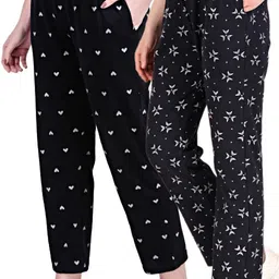 pstenterprises Pack of 2 Daily Use Women Pyjama-picture-30