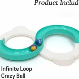chanak Infinite Loop Balancing Toy, Creative Track with 1 Bouncing Ball image 4