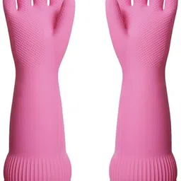 friends club Cleaning Gloves Wet And Dry Scrubbing Kitchen Reusable Rubber Stretchable Gloves Combo Hand Protective Sanitation Cleaning Gloves For House Cleaning Use,Kitchen Clean,Garden And Hand Safety Gloves For Unisex Yellow Protection Golve Hand Care For Women Men Girls Special Colour Natural Soft Rubber House Keeping, Bedroom ,Apply Hair Color, Hendling Pets ,Dishwashers ,Dishwash Gloves,Paitn Gloves,Bath Glove,Gardening Shoulder Gloves,Pet Grooming Gloves ,Cloth Washing Use Gloves,Best Quality Daily Use Latex Hairy Color Gloves, Painting Gloves,Bath Glove Chopping Gloves,Washroom Clean Gloves,Bathroom Toilet Cleaning Gloves Designer Reusable Hand Gloves,Washable Gloves Set Wet and Dry Glove-picture-13