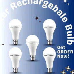 frony Rechargeable Emergency Bulb Inverter Bulb, 3Hr Battery Backup_Pack of 5 P217 3 hrs Bulb Emergency Light-picture-15
