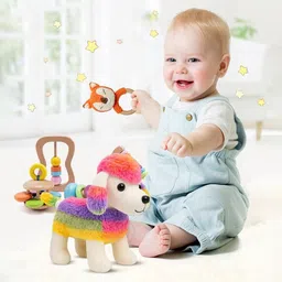 divaa toys Soft Toy – Cute Dog Plushie Gift for Kids, Girls & Boys - 20 cm image 4