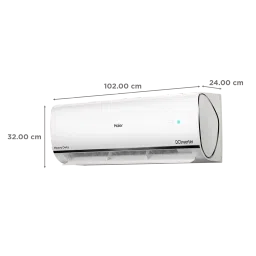 Haier Kinouchi 7 in 1 Convertible 1.6 Ton 5 Star Hexa Inverter Split AC with Supersonic Cooling (2025 Model, Copper Condenser, HSU19K-PYSC5BN-INV) image 4