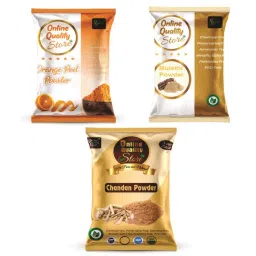 Online Quality Store Mulethi Powder, Orange Peel Powder & Chandan Powder For Hair & Skin-picture-26
