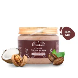 FreshLuxe Coffee Crush Face Scrub image 1