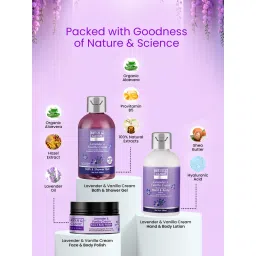 BRYAN & CANDY New York Lavender And Vanilla Cream Gift Set For Women Combo Heart Kit (Pack Of 3) image 4