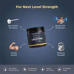 Nutrabay Gold Micronised Creatine Monohydrate,  Cola  0.55 lb  image 2