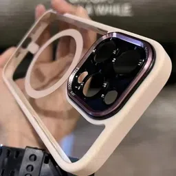 Luxury Kase iPhone 14 Pro Magnetic Clear Shockproof Back Case-picture-17