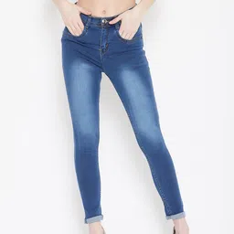 Nifty Women Blue Cotton Skinny Fit High-Rise Jeans-image-72