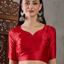 KALINI Ethnic Motifs Silk Blend Handloom Bandhani Saree image 5