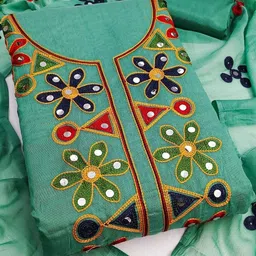 KALINI Embroidered Unstitched Dress Material-image-41