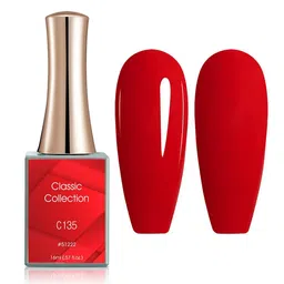 CANNI Classic Collection UV Nail Gel Polish 16 ml - Red C135-picture-22