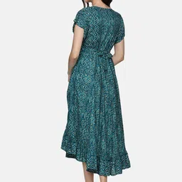 Nejo Floral Print Maternity A-Line Dress image 4