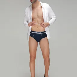 AMUL COMFY Pack Of 2 Pure Cotton Mid-Rise Basic Briefs AC-CBRIOE-CB-AF-3XL-2PC image 5