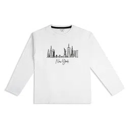 My Milestones Boys Graphic Printed Round Neck Cotton T-shirt-picture-28