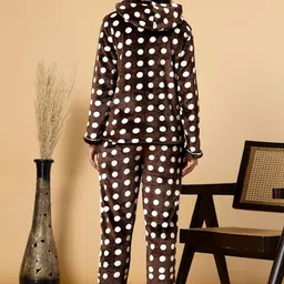 FABINALIV Women Printed Night suit image 5