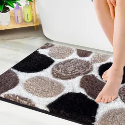 Elanza Pack of 1 2000GSM Microfibre Anti-Skid Bath Rugs-image-23